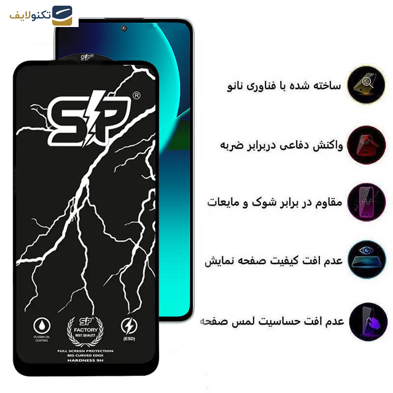 محافظ صفحه نمایش اپیکوی مدل SP Factory مناسب برای گوشی موبایل شیائومی Mi 13T Pro/ 13T / 12T Pro/ 12T/ 11T Pro/ 11T