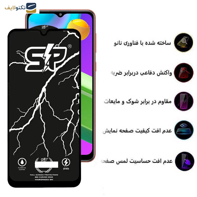 محافظ صفحه نمایش اپیکوی مدل SP Factory مناسب برای گوشی موبایل سامسونگ Galaxy M04 4G/M02 4G/M12  4G (India)/F12 4G/F02s 4G