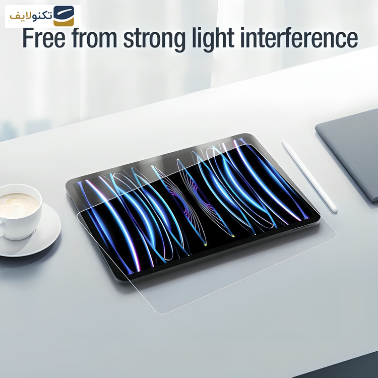 محافظ صفحه نمایش ژاند مدل Axe مناسب برای تبلت اپل iPad Pro 12.9 2022 / iPad Pro 12.9 2021 / iPad Pro 12.9 2020