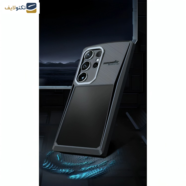 کاور ژاند مدل Cyber مناسب برای گوشی موبایل سامسونگ Galaxy S24 Ultra