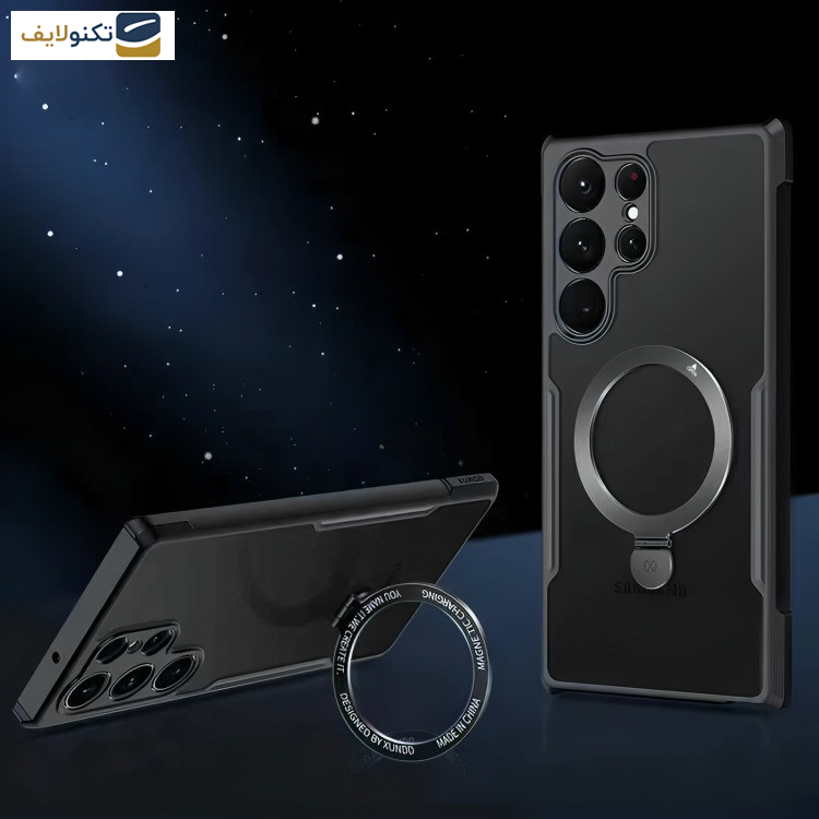 کاور ژاند مدل Magnetic Holder مناسب برای گوشی موبایل سامسونگ Galaxy S24 Ultra کاور ژاند مدل Magnetic Holder مناسب برای گوشی موبایل سامسونگ Galaxy S24 Ultra