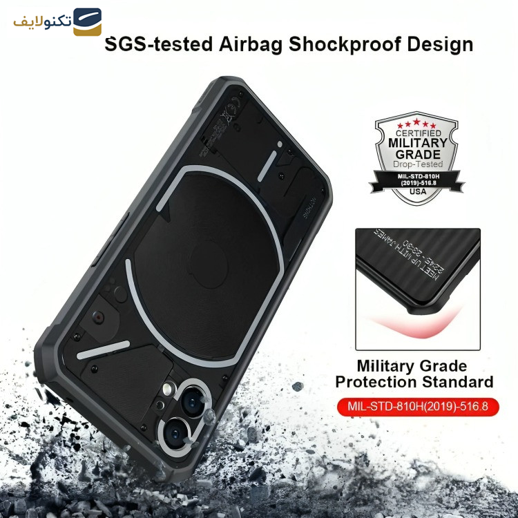 کاور ژاند مدل Beatle مناسب برای گوشی موبایل ناتینگ Nothing Phone 2