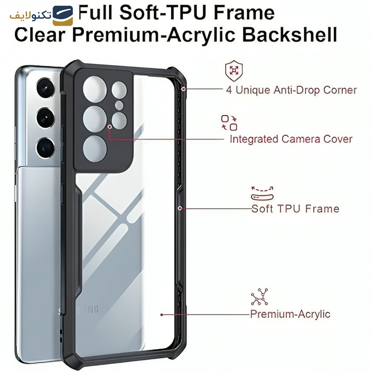 کاور ژاند مدل Beatle مناسب برای گوشی موبایل سامسونگ Galaxy S21 Ultra