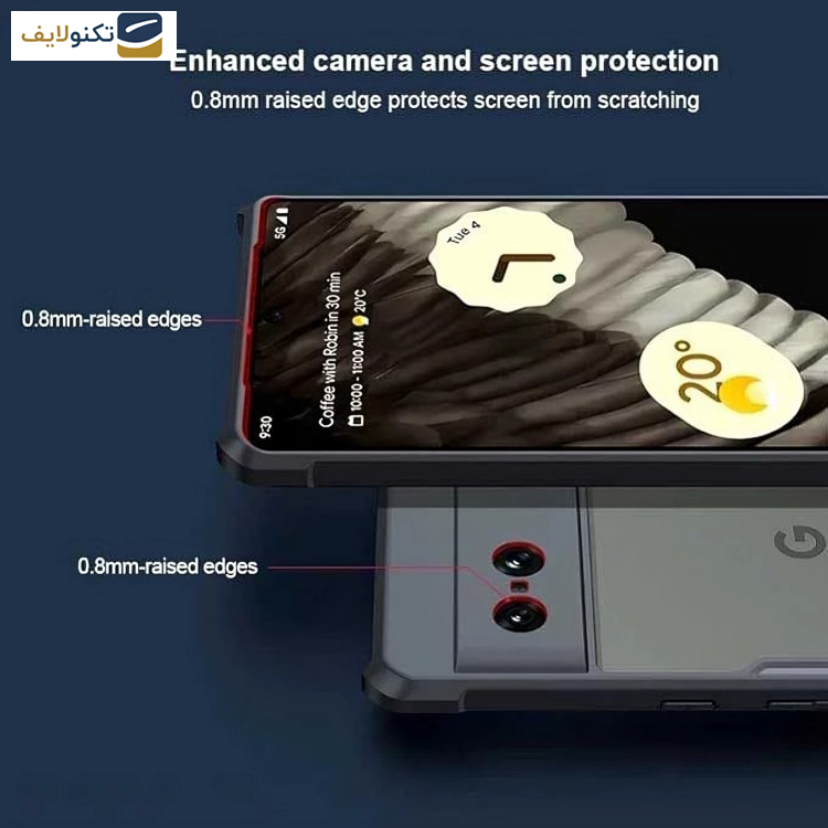 کاور ژاند مدل Beatle مناسب برای گوشی موبایل پیکسل Pixel 7A