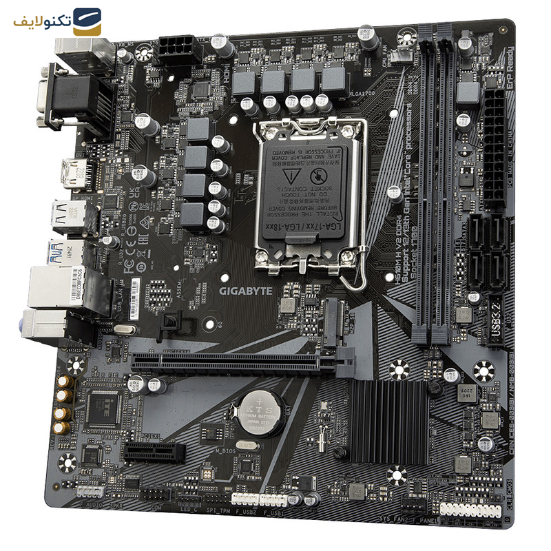 مادربرد گیگابایت مدل H610M H V2 DDR4 rev. 1.0 مادربرد گیگابایت مدل H610M H V2 DDR4 rev. 1.0