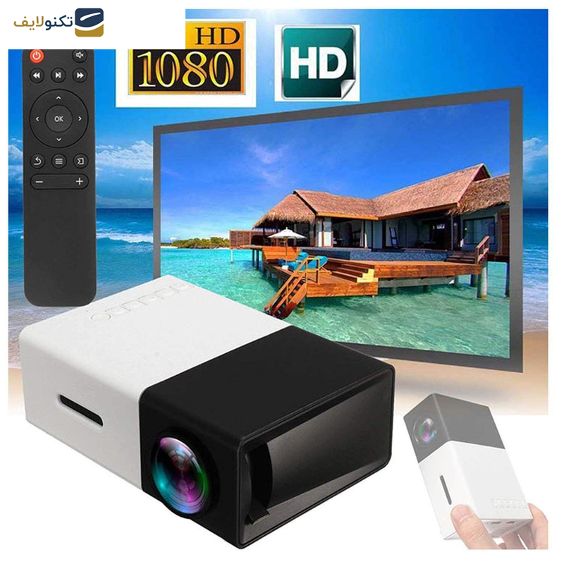 پروژکتور قابل حمل مدل YG-300
