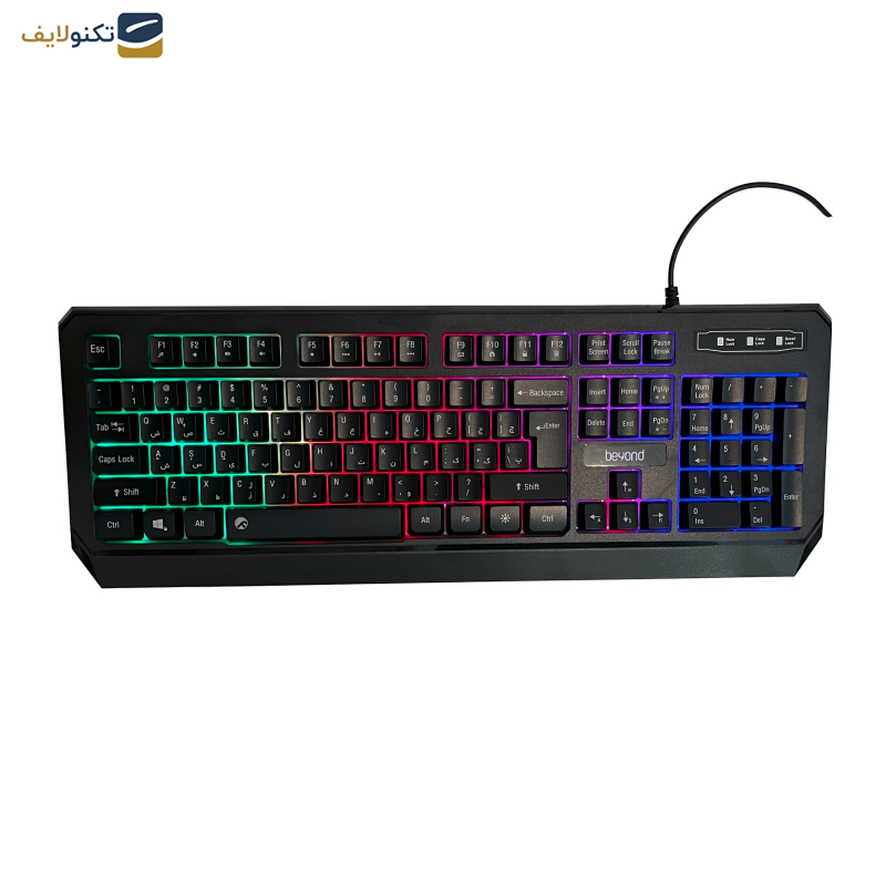 کیبورد باسیم بیاند مدل Bk-7140 کیبورد باسیم بیاند مدل Bk-7140