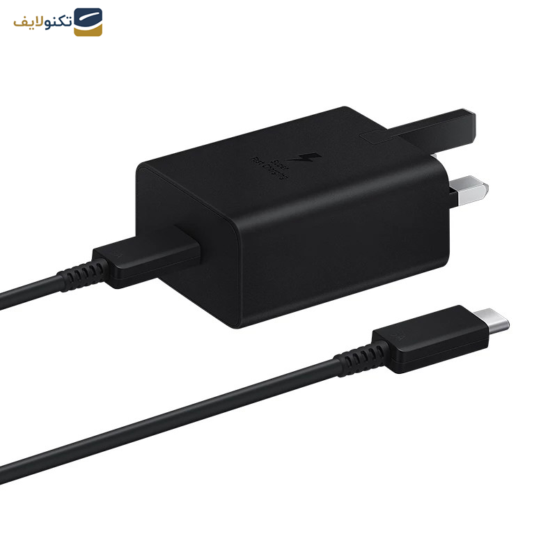 شارژر دیواری 45 وات سامسونگ مدل EP-T4510 به همراه کابل تبدیل USB-C شارژر دیواری 45 وات سامسونگ مدل EP-T4510 به همراه کابل تبدیل USB-C