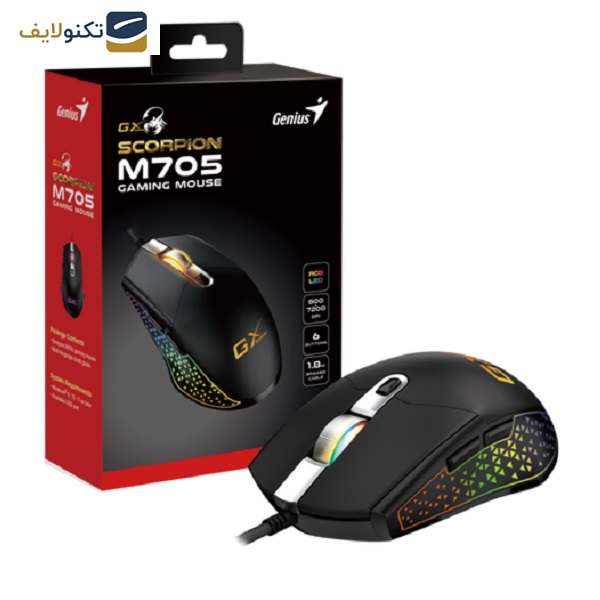 ماوس جنیوس مدل Scorpion M705 ماوس جنیوس مدل Scorpion M705