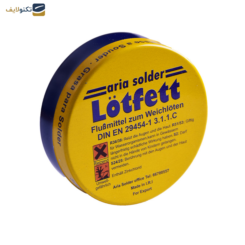 روغن لحیم لاتفت مدل aria solder وزن 50 گرم