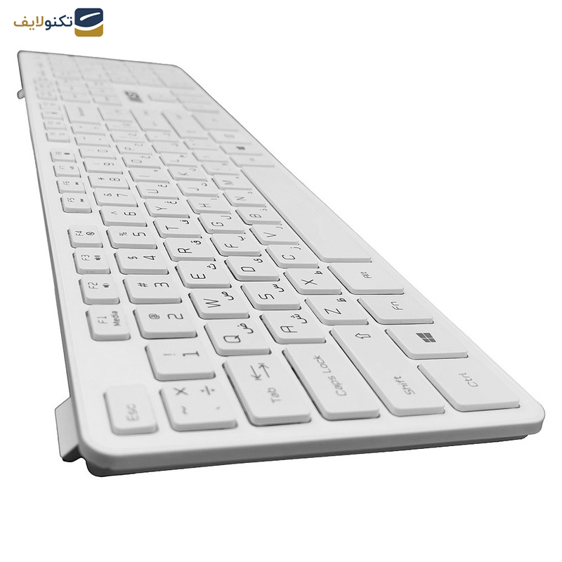 کیبورد و ماوس بی سیم ام اس آی مدل RF1430W-FS