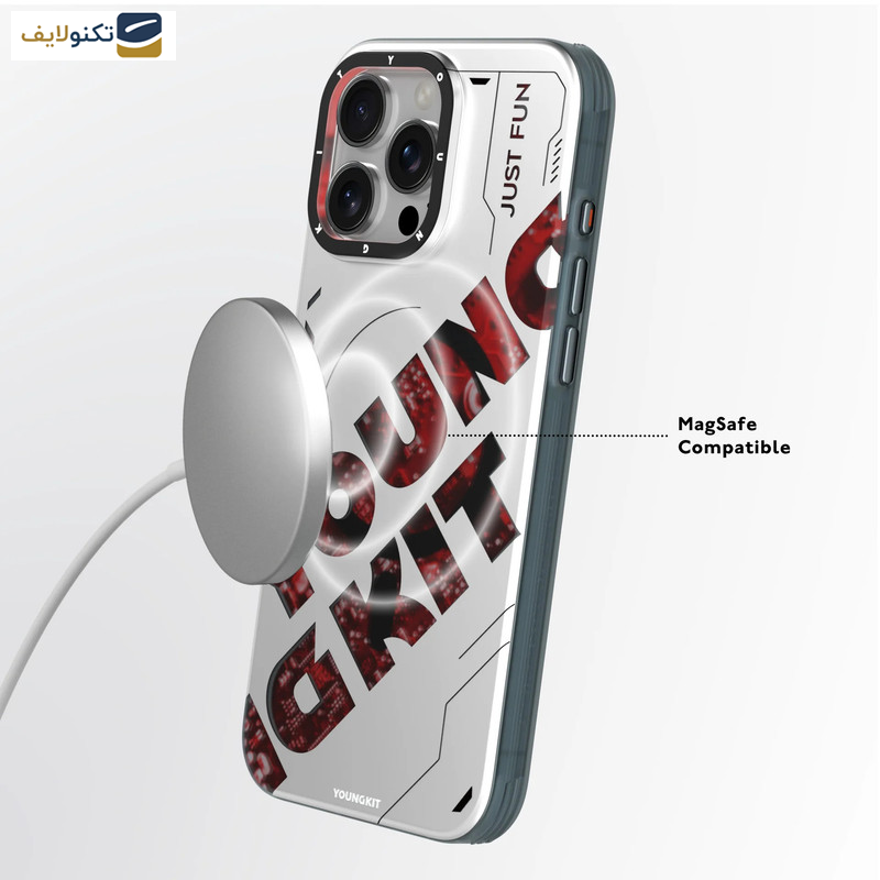 کاور یانگ کیت مدل Futuristic and Digital کد Z03 مناسب برای گوشی موبایل اپل iphone 16promax