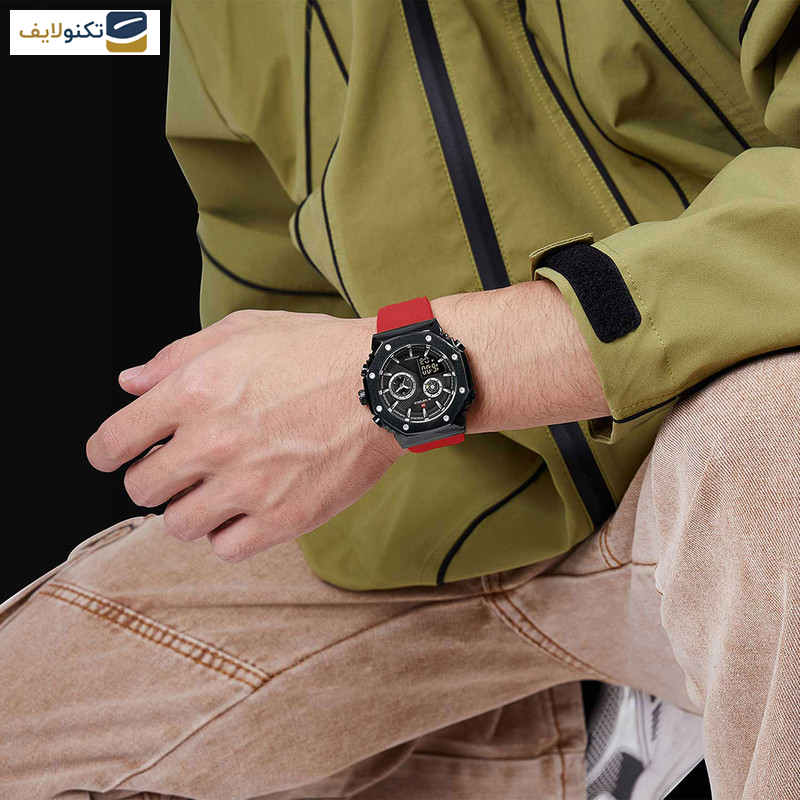 ساعت مچی عقربهای مردانه نیوی فورس مدل NF9216 ساعت مچی عقربهای مردانه نیوی فورس مدل NF9216