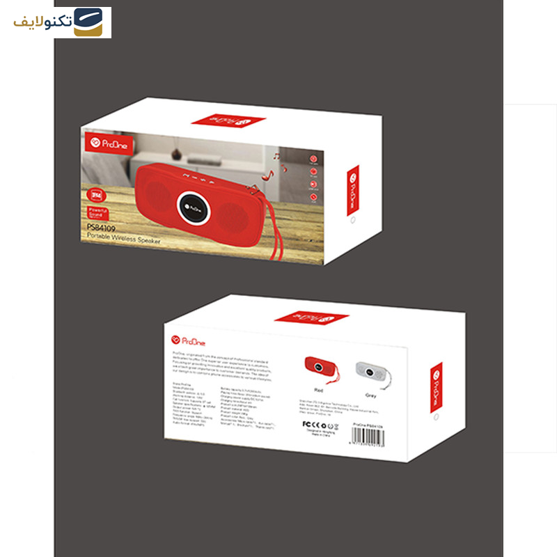 اسپیکر بلوتوثی قابل حمل پرووان مدل PSB4109