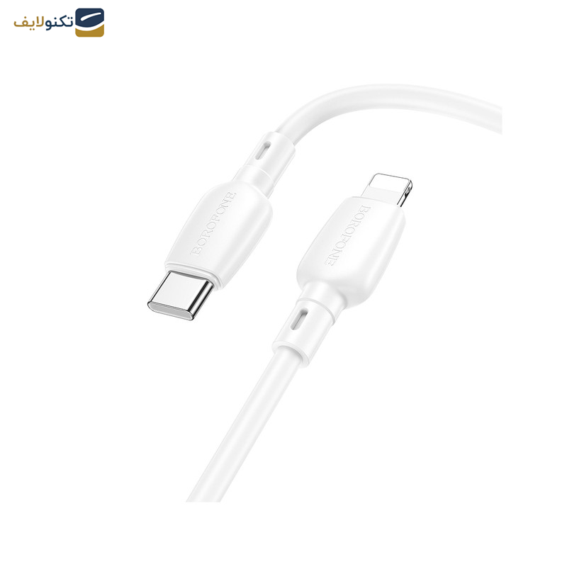 کابل تبدیل USB-C به لایتنینگ بروفون مدل  BX93 PD 20W طول 1 متر
