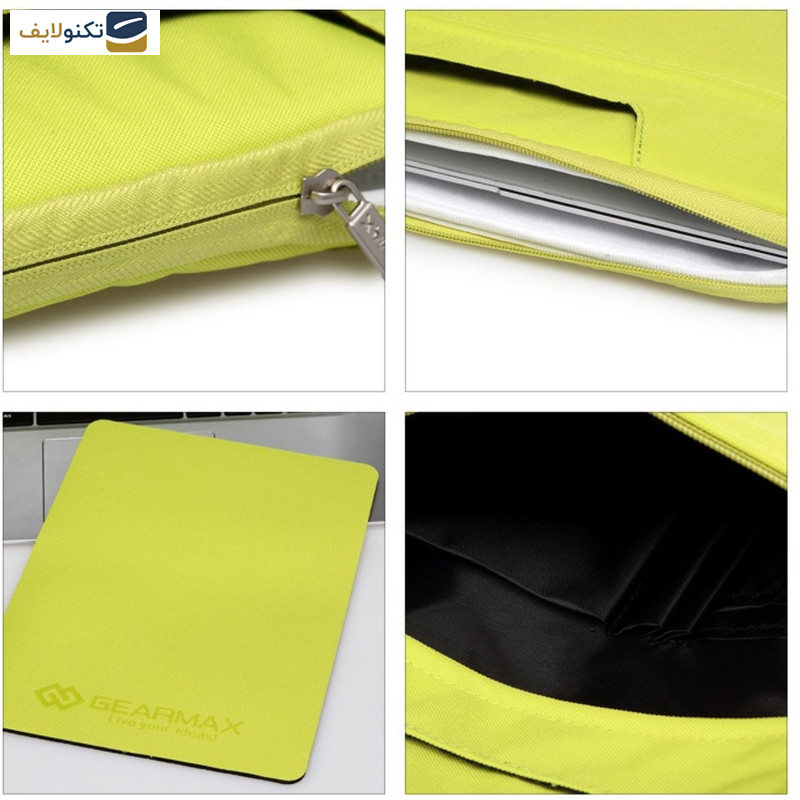 کیف لپ تاپ ویوو مدل Campus Slim Case GM3910 مناسب برای لپ تاپ سایز 15.4 اینچی به همراه کیف لوازم جانبی 