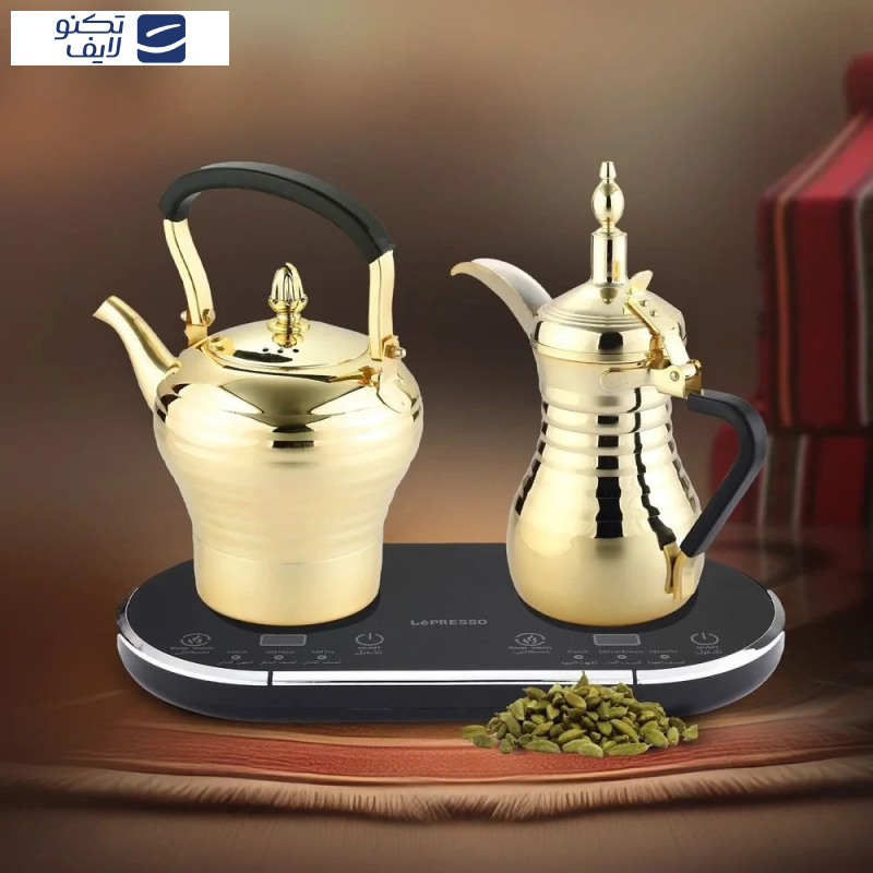 قهوه ساز لپرسو مدل Arabic coffee and tea Dallahl PARCM