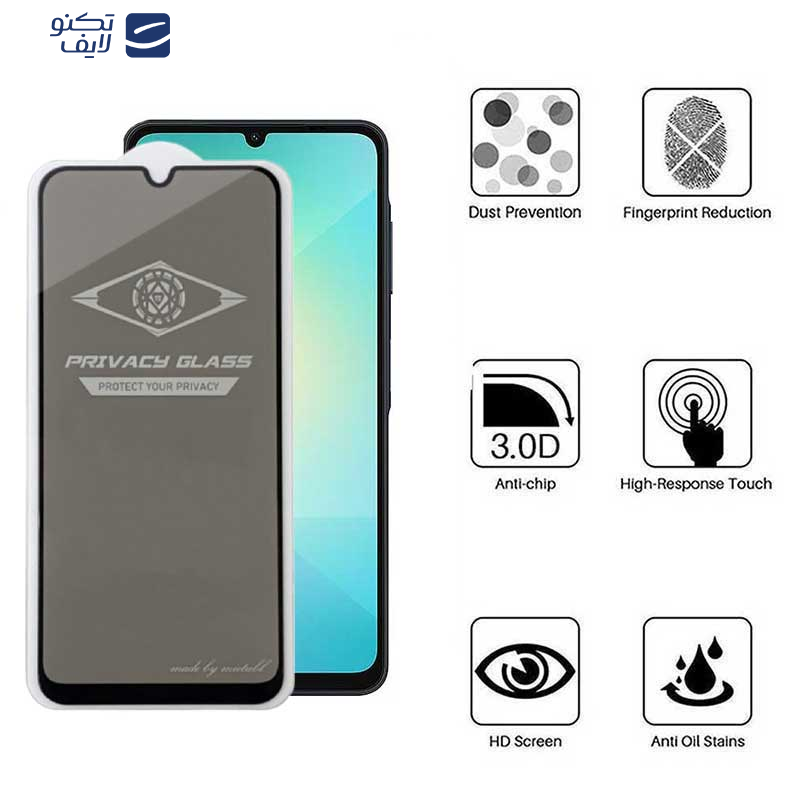 محافظ صفحه نمایش حریم شخصی اپیکوی مدل Privacy مناسب برای گوشی موبایل سامسونگ Galaxy A06/A06s/A05s/A05/F05