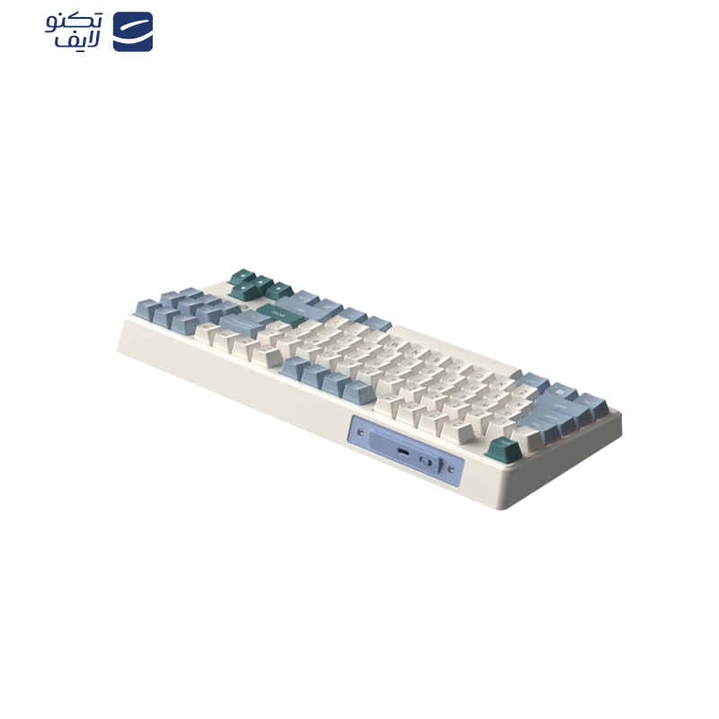 کیبورد گیمینگ بی سیم لاجی کی مدل K420W، سوییچ مکانیکال قرمز، Tenkeyless، نورپردازی RGB