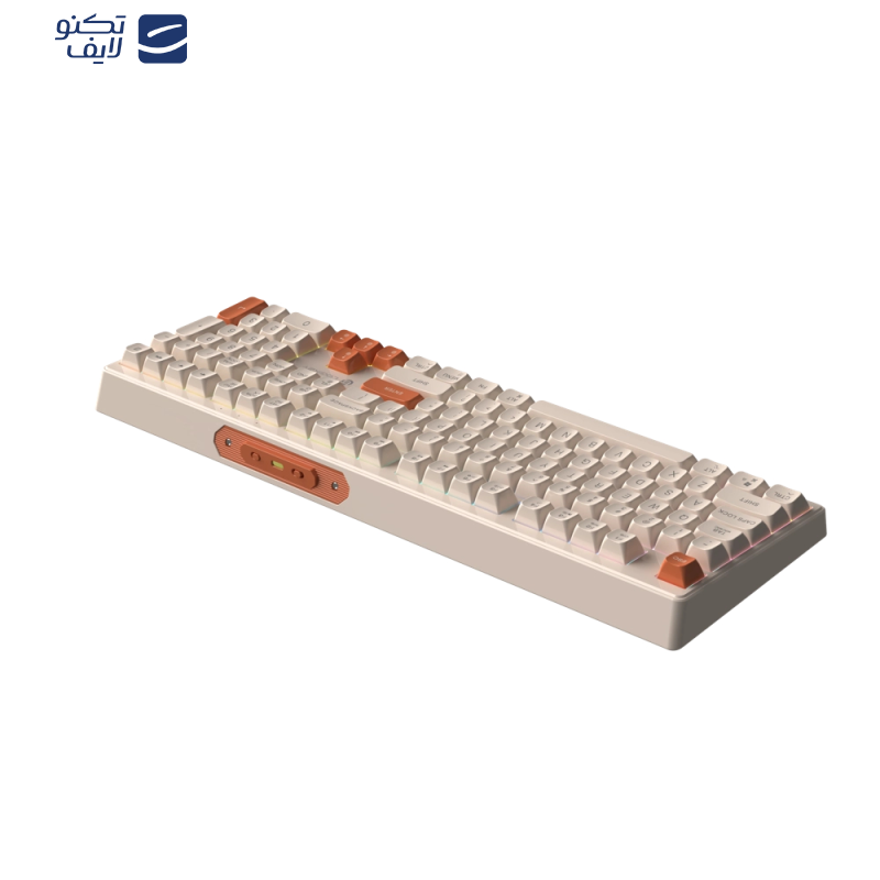 کیبورد لاجی کی مدل K330C، سوییچ ممبران، Full-Size، نورپردازی RGB