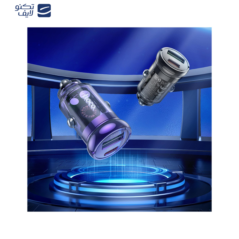 شارژر فندکی 30 وات هوکو مدل Z53A PD+ QC3.0 شارژر فندکی 30 وات هوکو مدل Z53A PD+ QC3.0