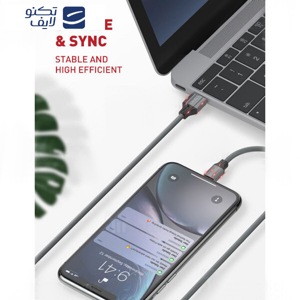 کابل تبدیل USB به microUSB الدینیو مدل LS441  طول 1 متر