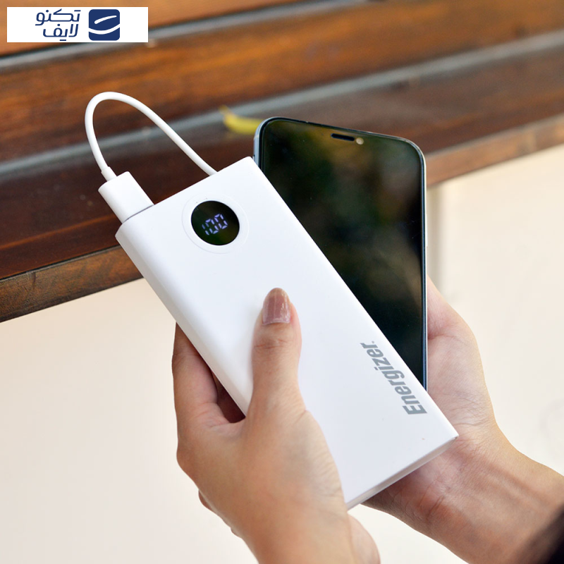 پاوربانک انرجایزر مدل UE10019PQ ظرفیت 10000 میلی آمپرساعت