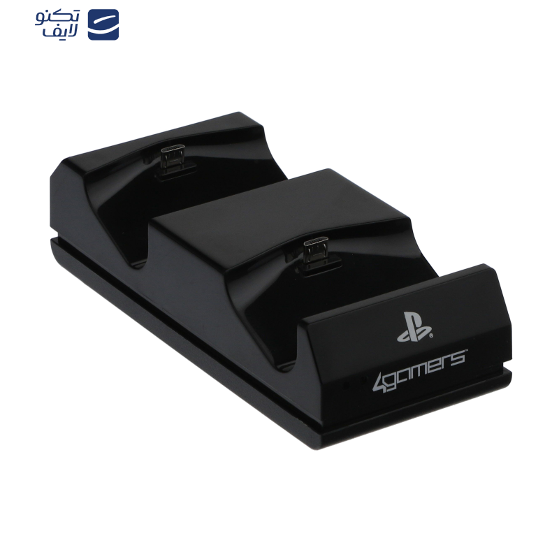پایه شارژر دسته بازی پلی‌استیشن 4 مدل 4G-4385EU به همراه اسپری تمیزکننده