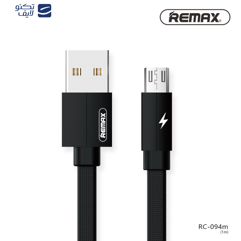  کابل تبدیل USB به microUSB ریمکس مدل Kerolla RC-094m طول 1 متر