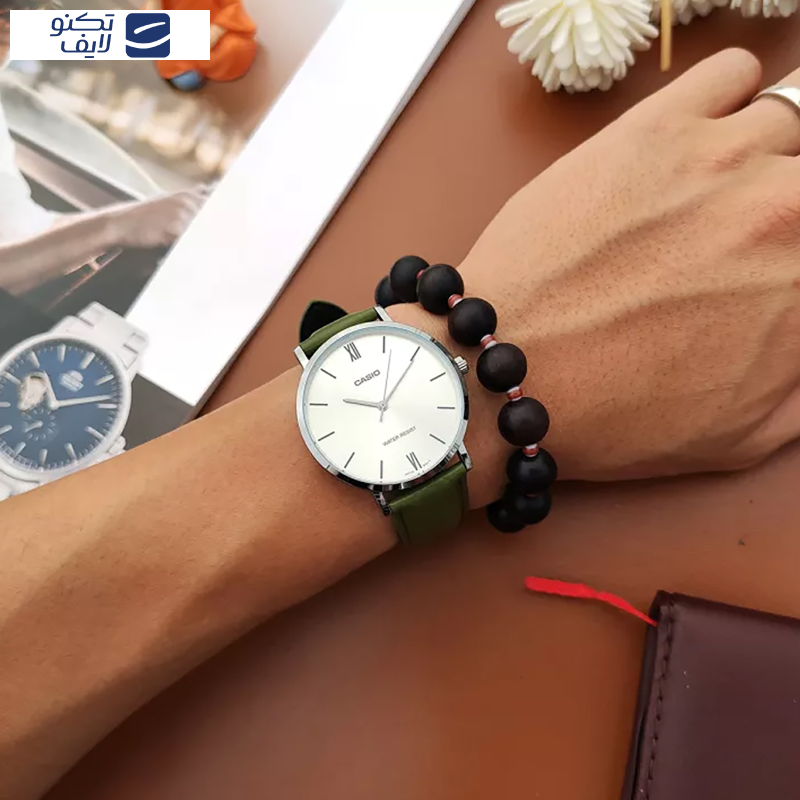 ساعت مچی عقربه‌ای مردانه کاسیو مدل MTP-VT01L-3BUDF