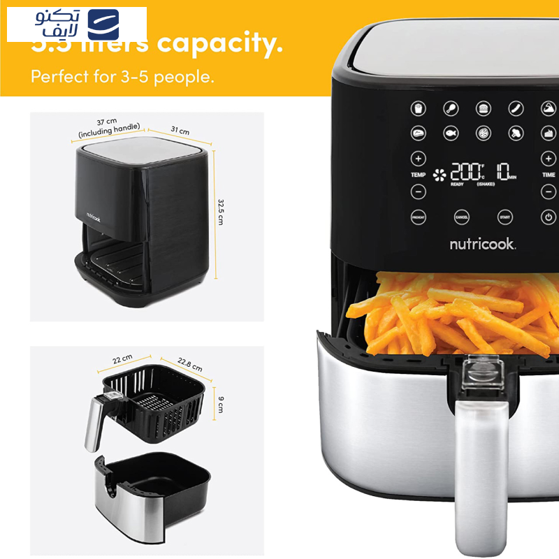 سرخ کن نوتریکوک مدل Air Fryer 2