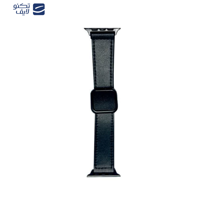 بند تیوا مدل چرمی مگنتی مناسب برای اپل واچ ultra 44/45/49 mm