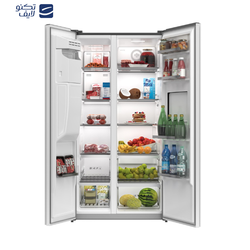 یخچال و فریزر 32 فوت جی پلاس مدل GSS-P7921BS