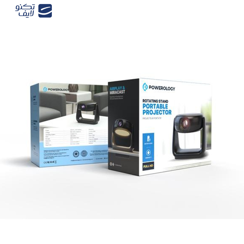 ویدئو پروژکتور پاورولوجی مدل PWHDPBNBK ویدئو پروژکتور پاورولوجی مدل PWHDPBNBK