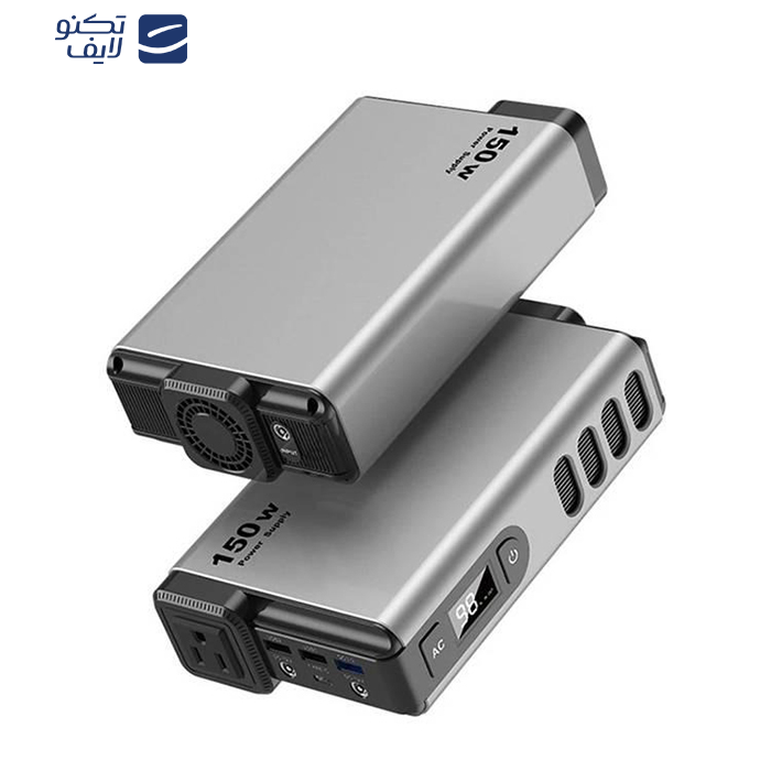 پاوربانک پاورولوجی مدل PPBCHA31 ظرفیت 32000 میلی آمپر ساعت