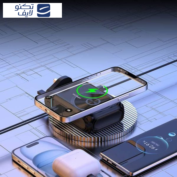 پاوربانک پاورولوجی مدلPPBCHA45 ظرفیت10.000میلی‌آمپر ساعت