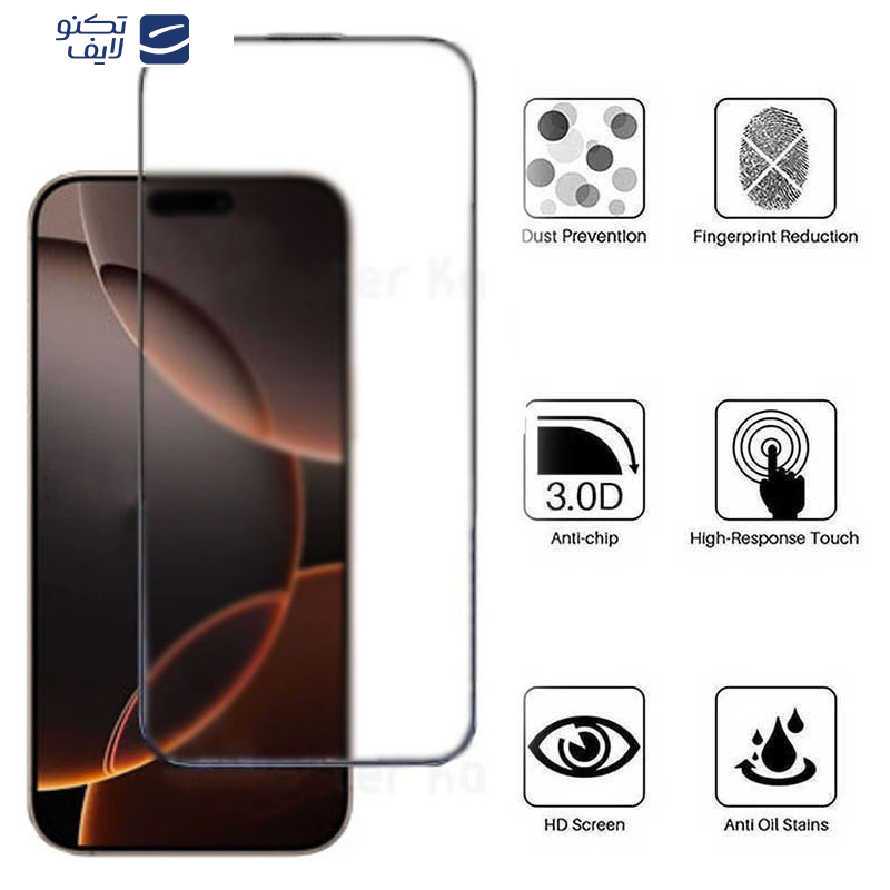 محافظ صفحه نمایش مات کی -زد دوو مدل AG-Matte-k مناسب برای گوشی موبایل اپل iPhone 16 Pro Max