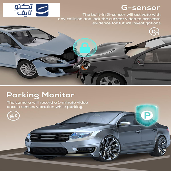 دوربین ثبت وقایع خودرو آی زیکر مدل GD100