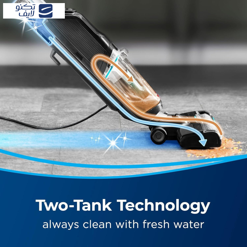 جارو شارژی بیسل مدل CrossWave HF2