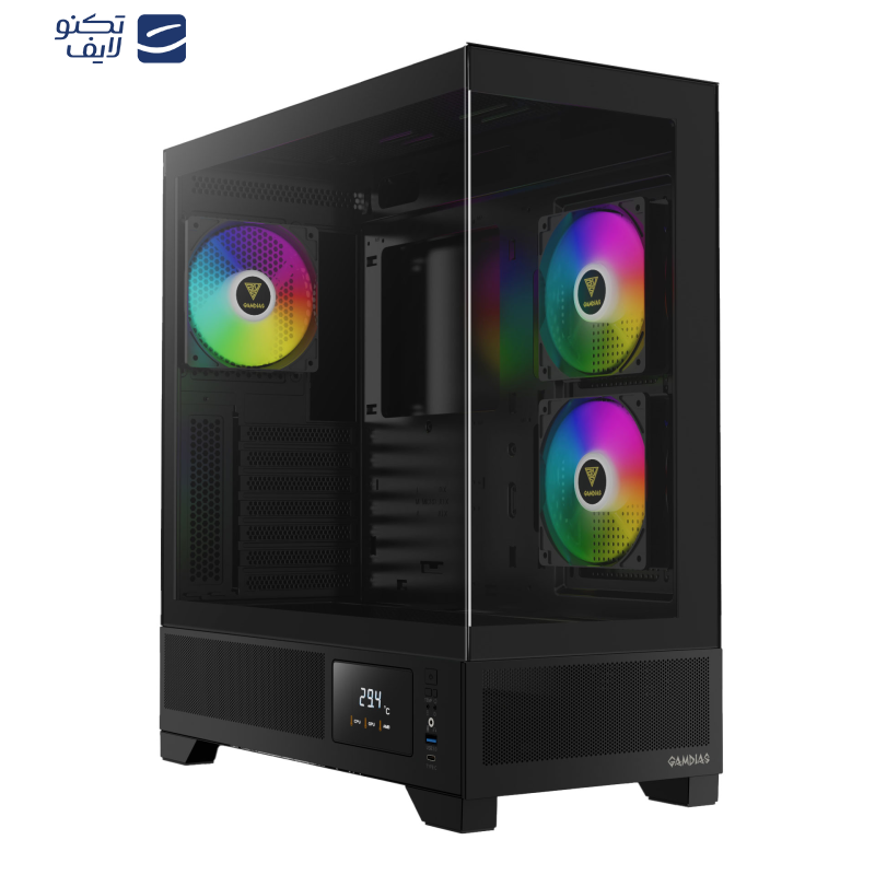 کیس کامپیوتر گیم دیاس مدل ATLAS M1