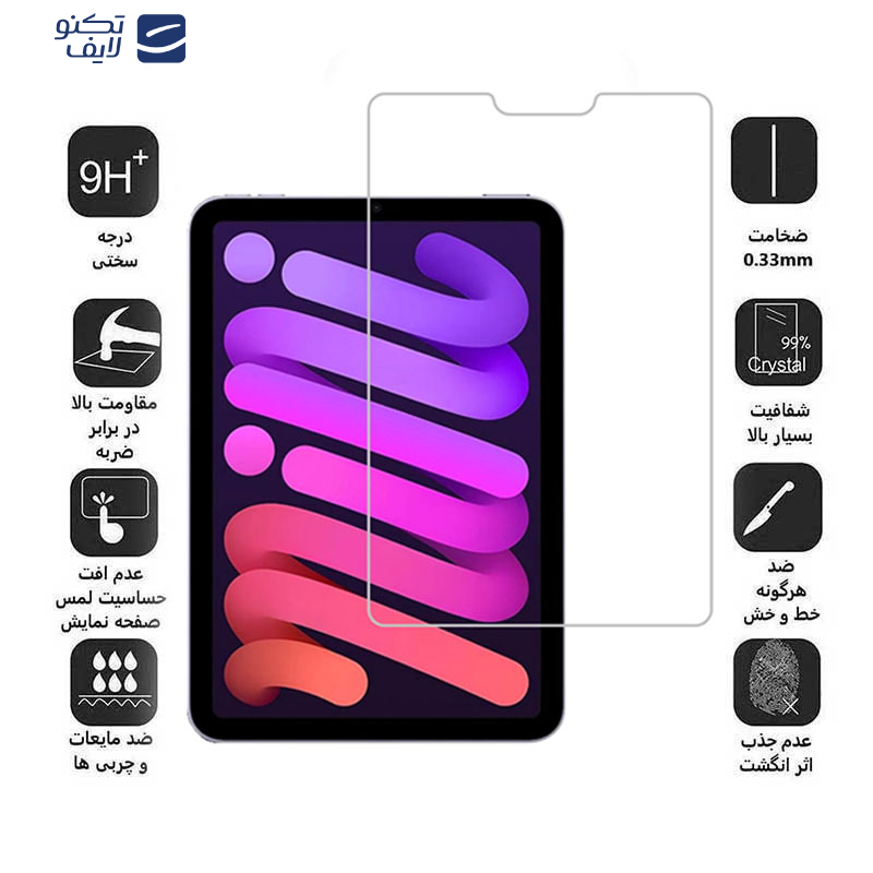 محافظ صفحه نمایش اپیکوی مدل Xundd Axe مناسب برای تبلت اپل iPad Mini 7 / Mini 6