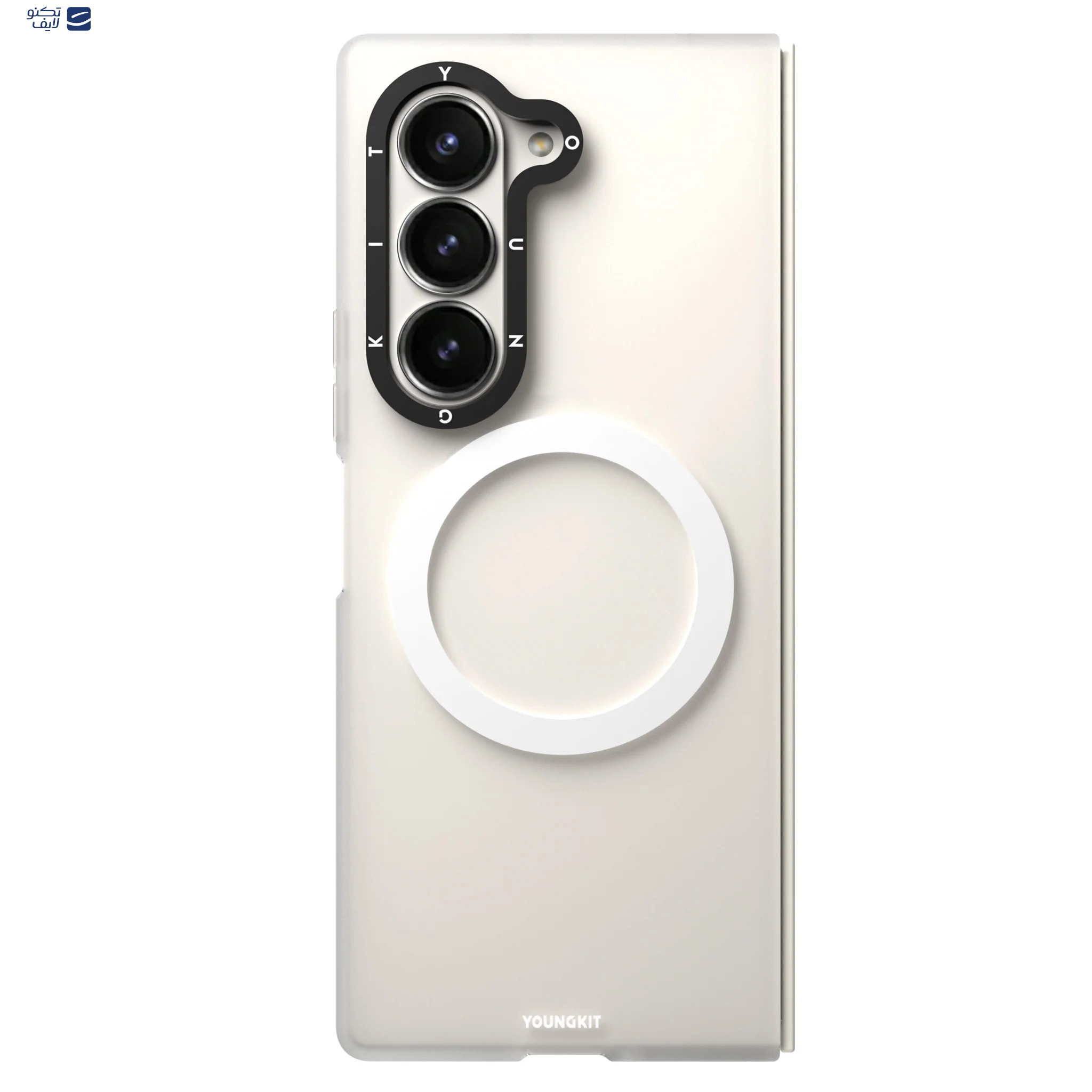 کاور یانگ کیت مدل Hidden Sand Magsafe مناسب برای گوشی موبایل سامسونگ Galaxy Z Fold 6