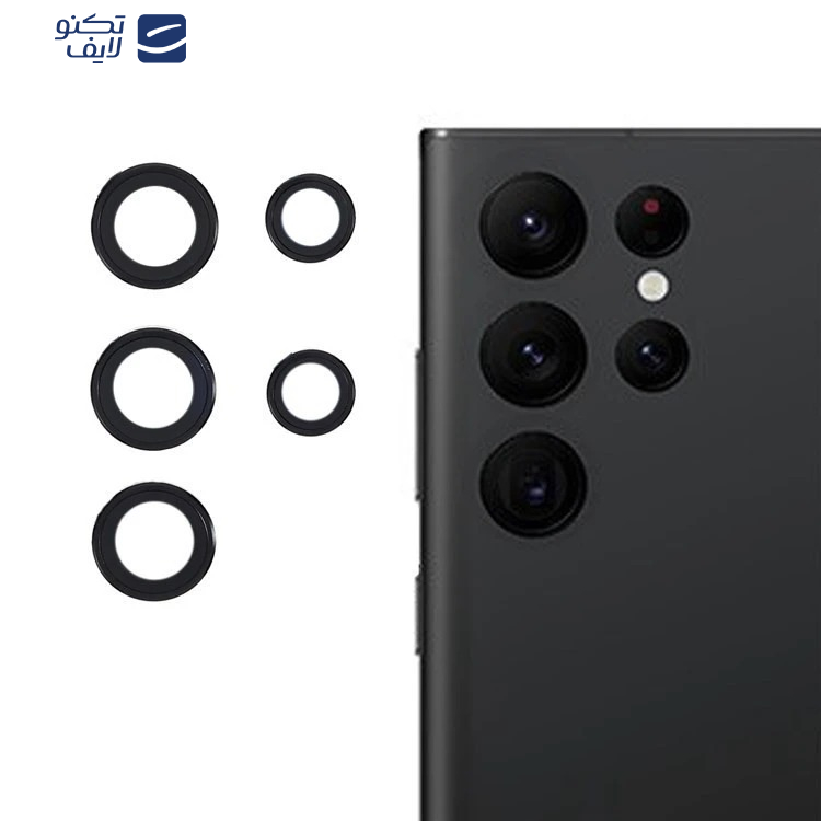 محافظ لنز دوربین اپیکوی مدل Chelipa مناسب برای گوشی موبایل سامسونگ Galaxy S24 Ultra