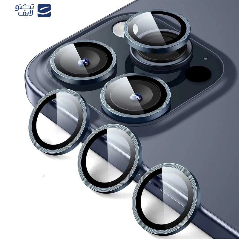 محافظ لنز دوربین اپیکوی مدل Chelipa مناسب برای گوشی موبایل اپل iPhone 16 Pro Max / 16 Pro
