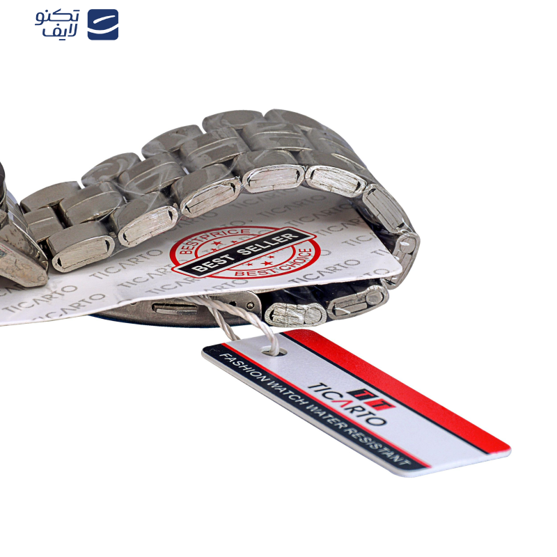 ساعت مچی عقربه‌ای مردانه کوارتز تیکارتو مدل کلاسیک کد T-6543