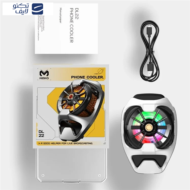 خنک کننده گوشی موبایل ممو مدل DL22 خنک کننده گوشی موبایل ممو مدل DL22