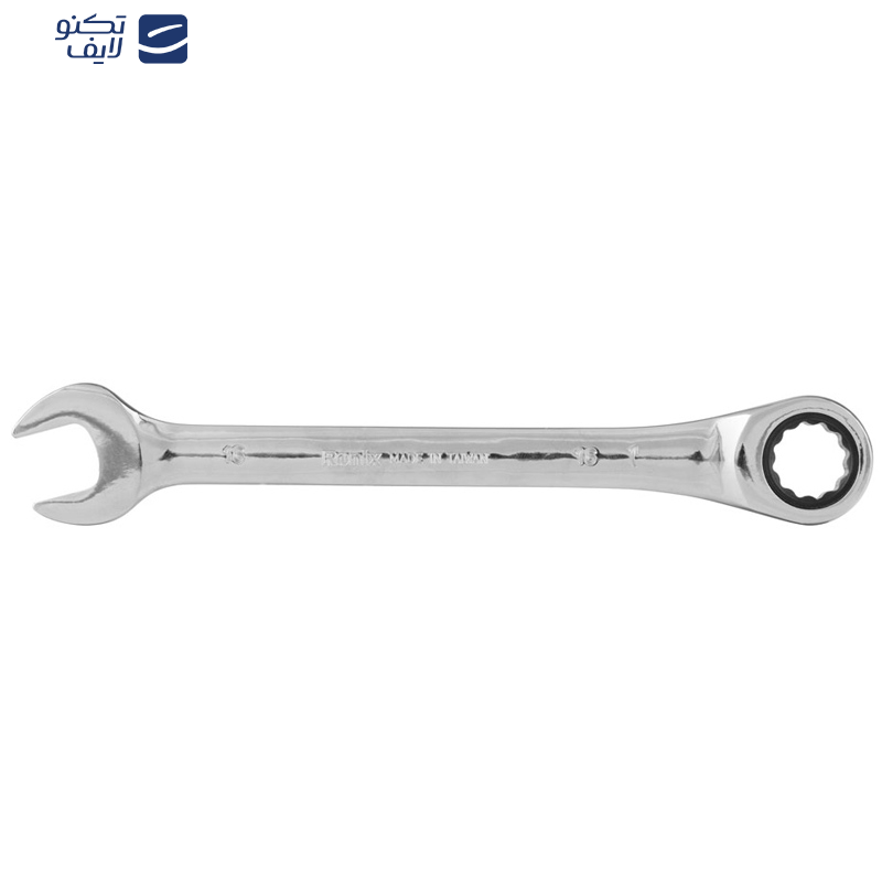 آچار یکسر تخت و یک سر جغجغه رونیکس مدل RH-2166 سایز 16