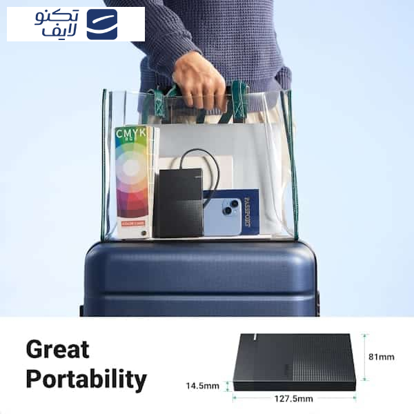 قاب هارد اکسترنال  2.5 اینچی USB 3.0 یوگرین مدل CM471-30719