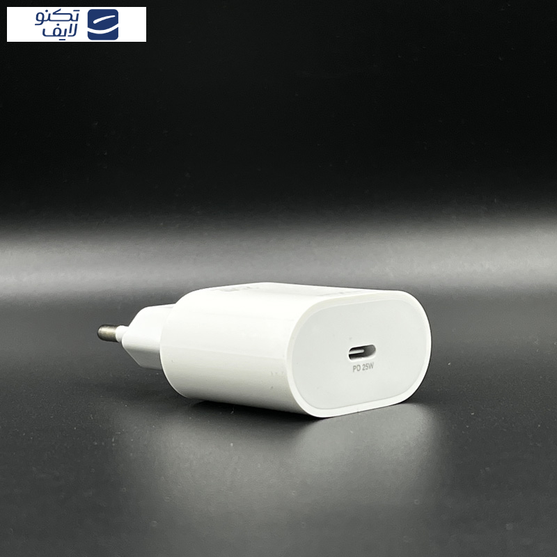شارژر دیواری 25 وات موکسوم مدل MX-HC139 به همراه کابل تبدیل usb-C