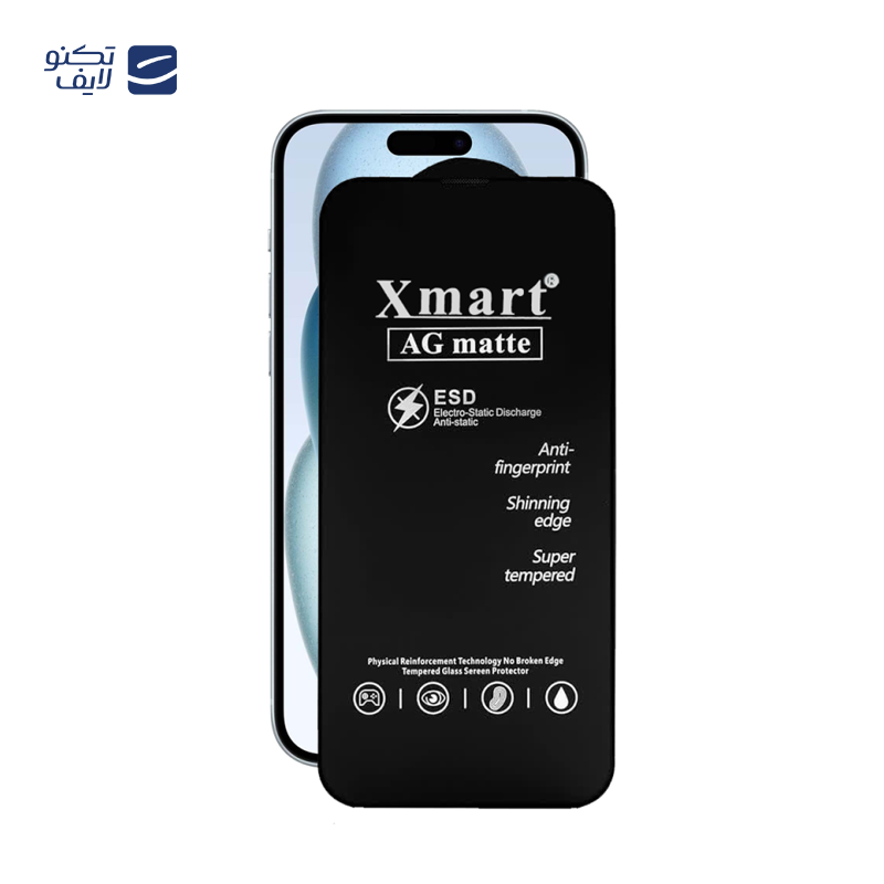 gallery-گلس گوشی مات  اپل iphone 16-15-14 Pro اپیکوی مد‌ل Xmart Ag Matte copy.png
